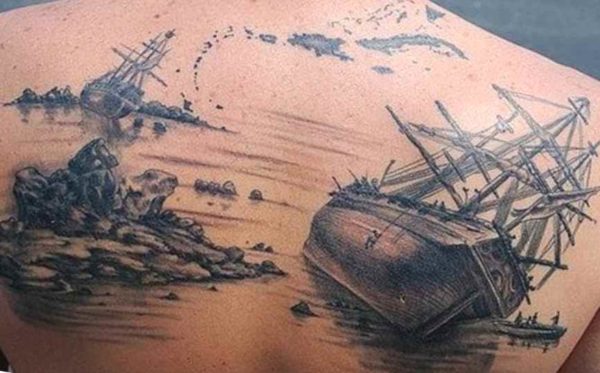 Sinking ship tattoo meaning