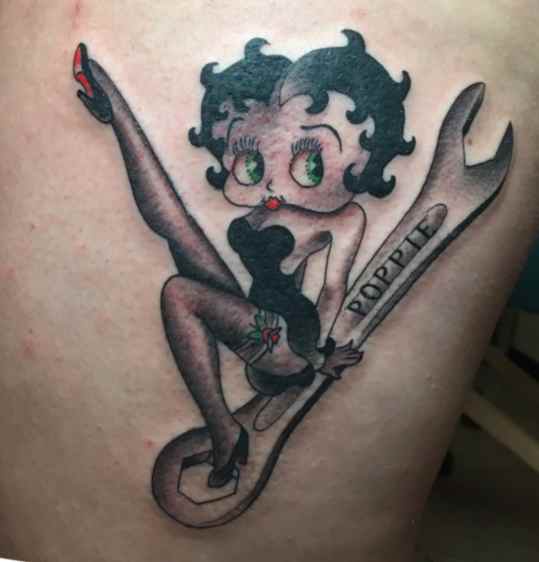 Betty Boop tattoos