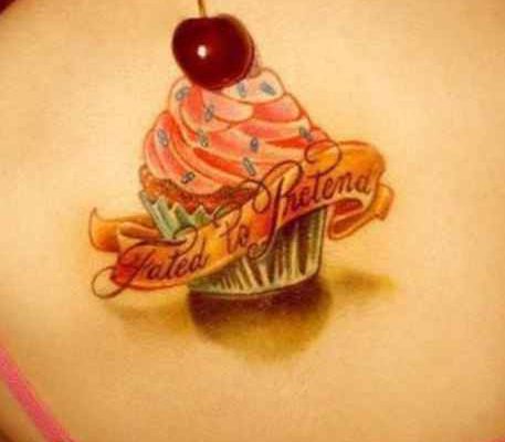 Cupcake tattoo idea