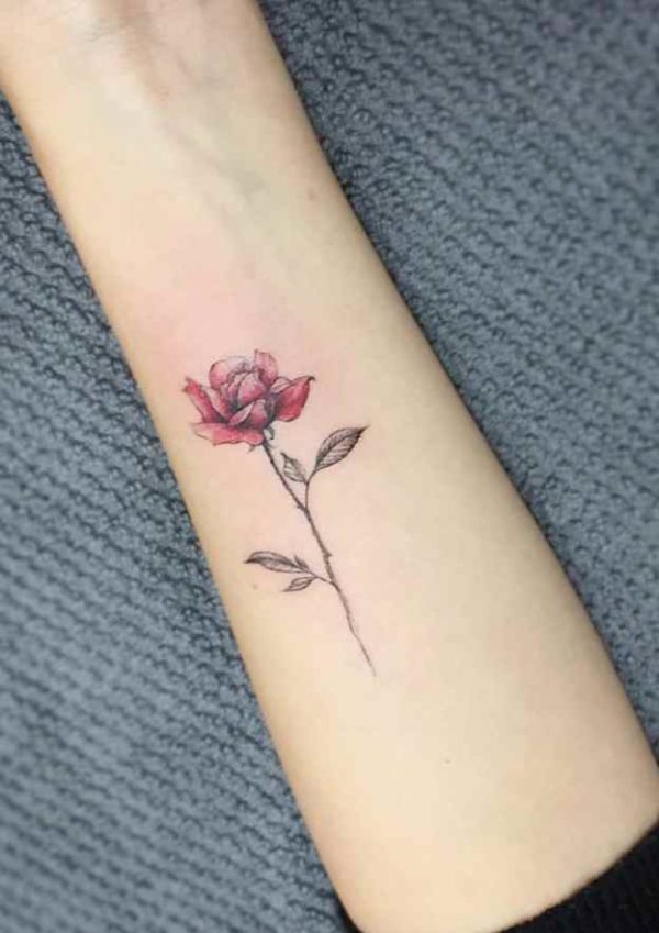 Cute tattoo for girls on arm