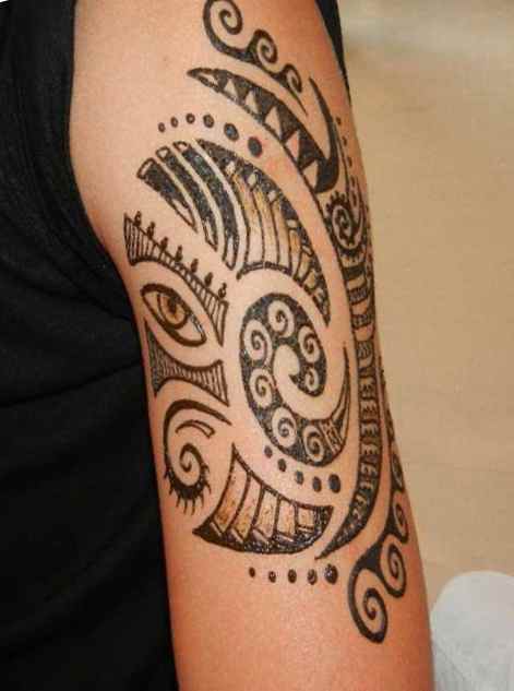 Henna tattoo male designs