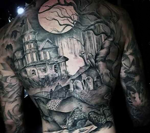 Cool tattoo on back