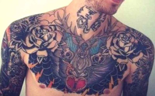 Cool tattoo on chest