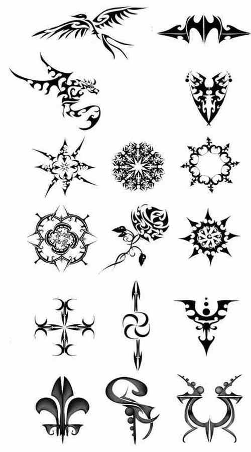 Cool tattoo patterns