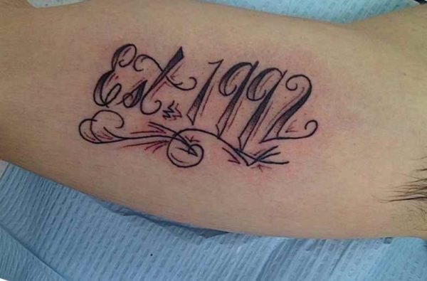 Tattoo lettering Cost