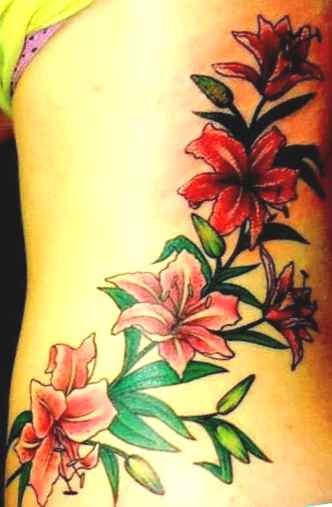 Flower tattoo and meaning