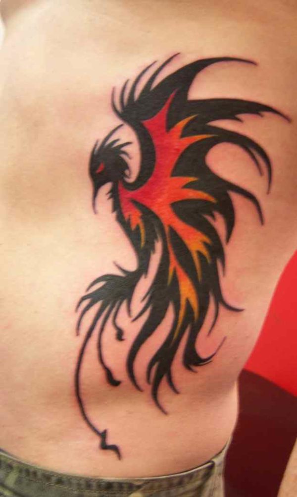 Men's Phoenix Tattoo
