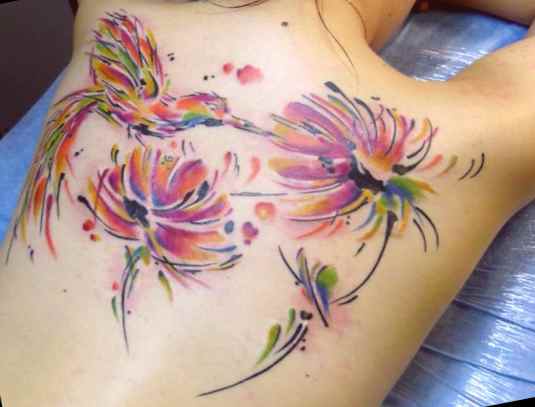 Flower tattoo designs cover up