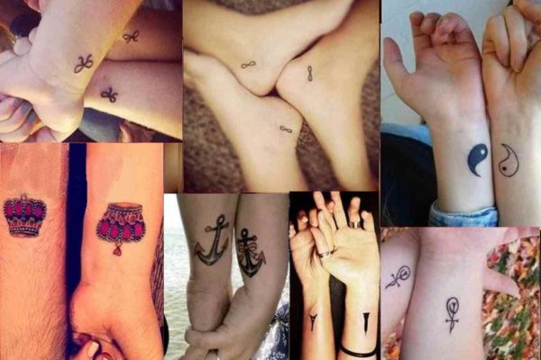 Small tattoos for couples