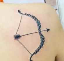 Bow arrow tattoos