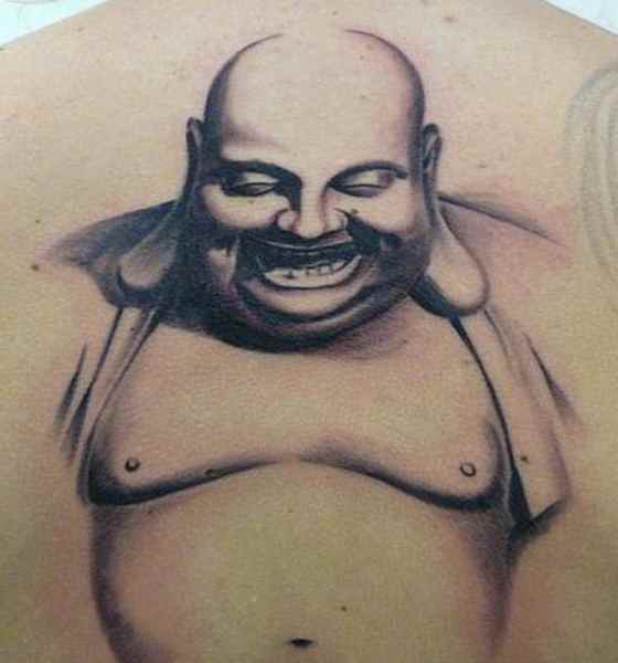 Buddha face tattoo meaning