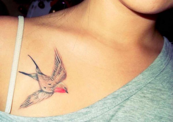 Chest tattoos for women