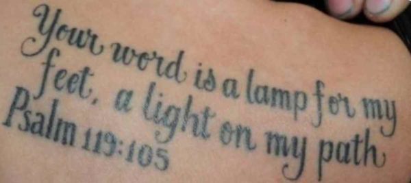 Christian tattoos for men bible verses