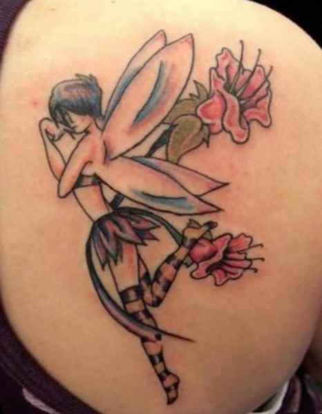 Thumbelina idea for female tattoo