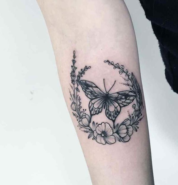 Free butterfly tattoo designs to print