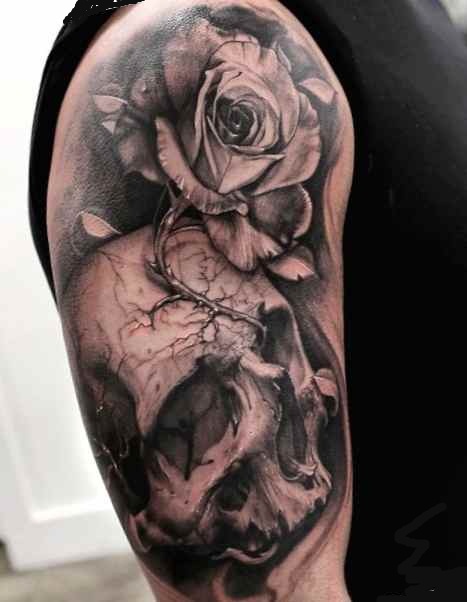 Tattoo sleeve ideas roses