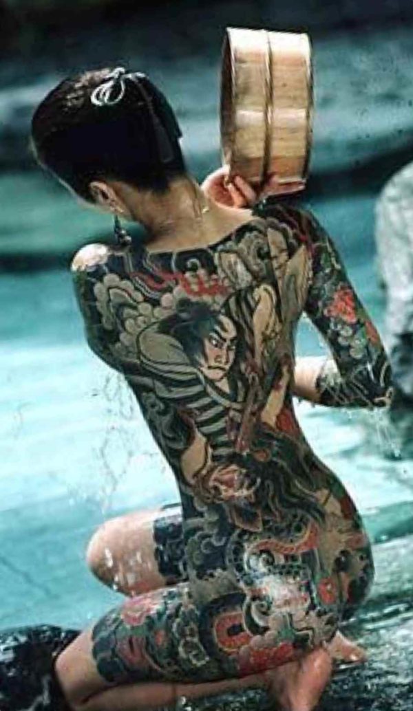 Full body japanese tattoos