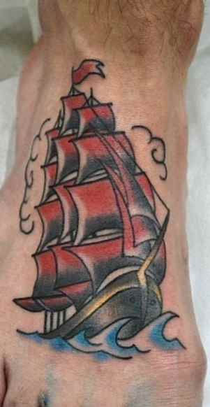 Rocket ship tattoo meaning