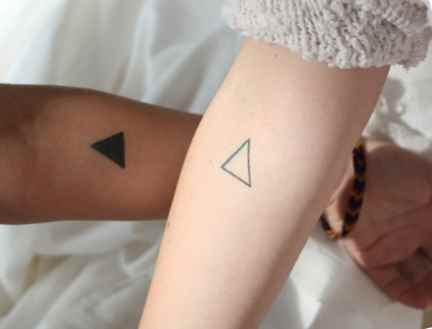 Small tattoo idea for couple