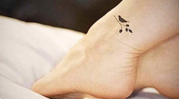 Small tattoo for foot