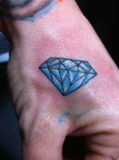 Blue diamond tattoo meaning