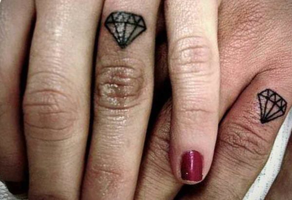 Meaning of a diamond tattoo