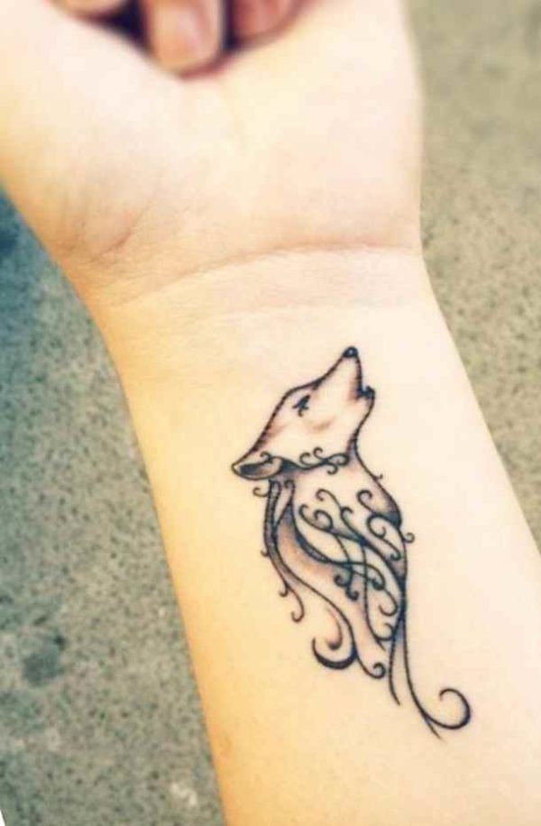 Gorgeous arms dog tattoo