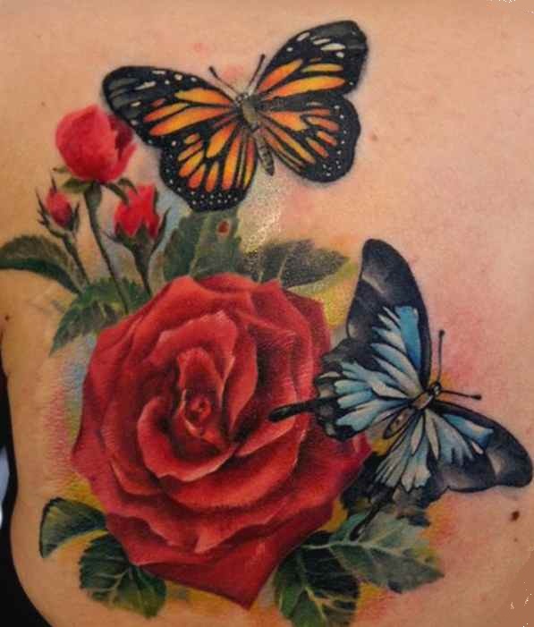 Butterfly tattoo cover up designs