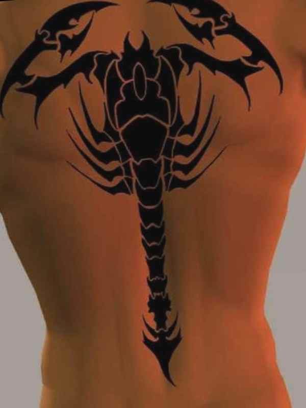 Cool scorpion tattoo