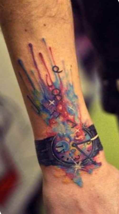 Cool tattoo on wrist