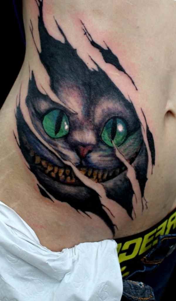 Cool tattoo Cheshire Cat