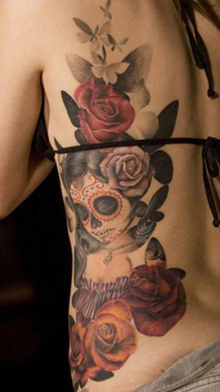Rose flower tattoo designs