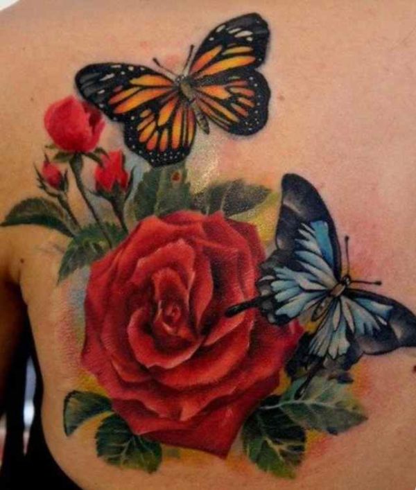 Flower tattoo for women