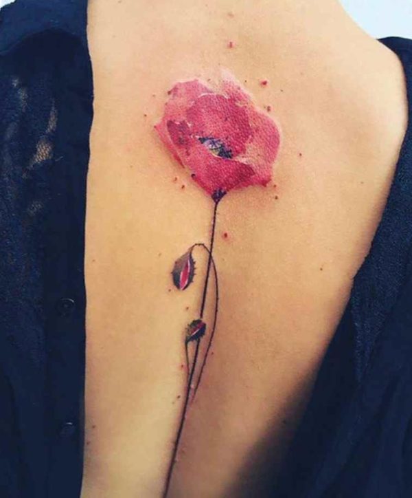 Flower tattoo examples