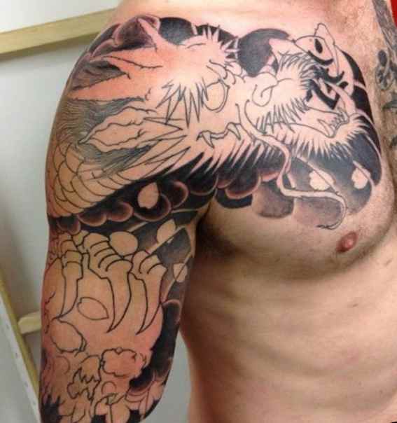 Tattoo designs for men on the shoulder