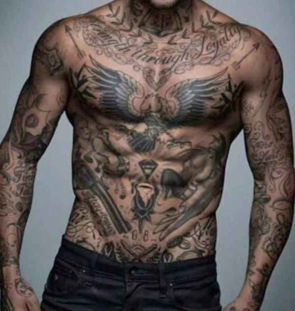 Tattoo for men on body