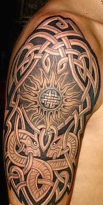 Celtic tribal tattoo