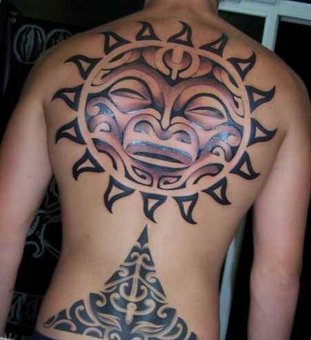 Tribal tattoos for back