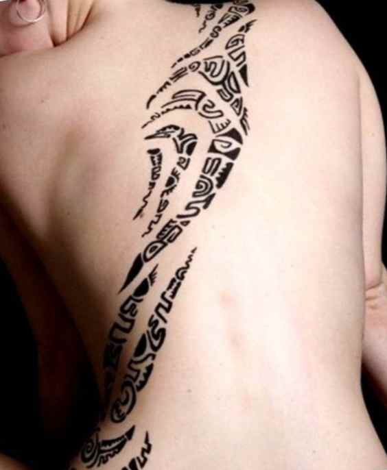 Maori tribal tattoos for woman