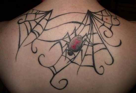 Spiders web tattoos