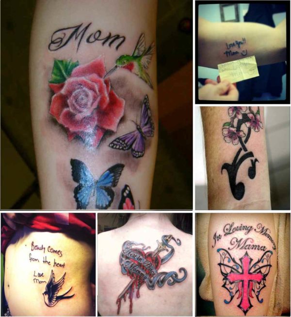 Tattoo ideas dedicated to mom