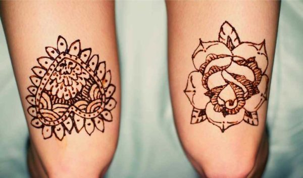 Henna tattoo designs beginners
