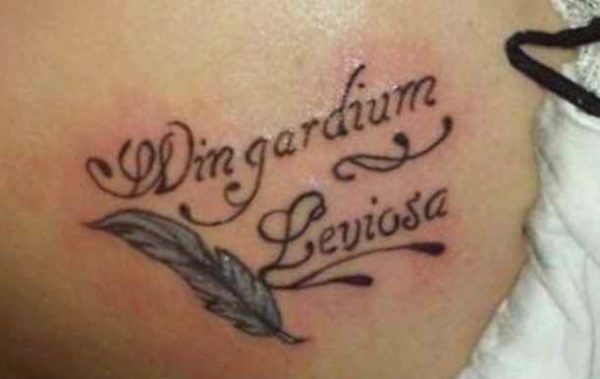 Wingardium Leviousa Tattoo