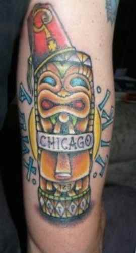 Chicago tiki tatoo