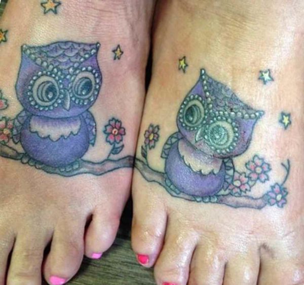 Cute meaningful sister tattoos