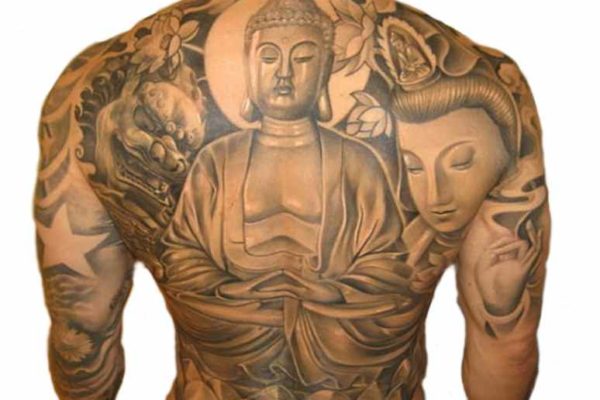 Buddha Tattoo on the back