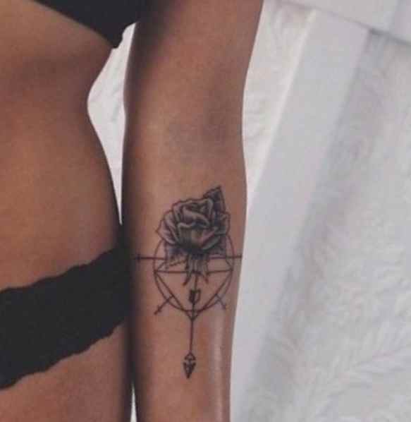 Arrow tattoo for girls