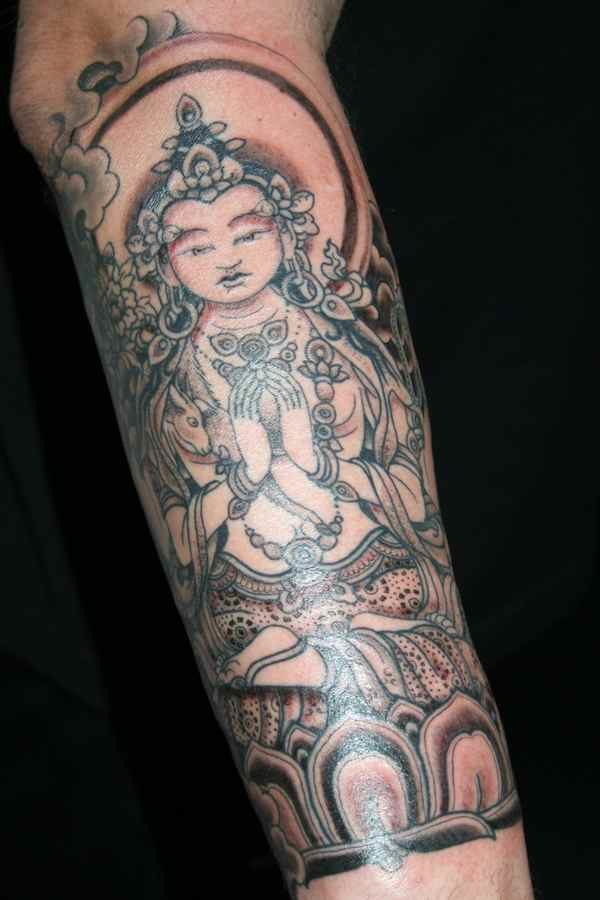Tibetan Buddha tattoo meaning
